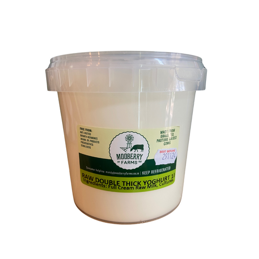 1l Raw Double Thick Yogurt