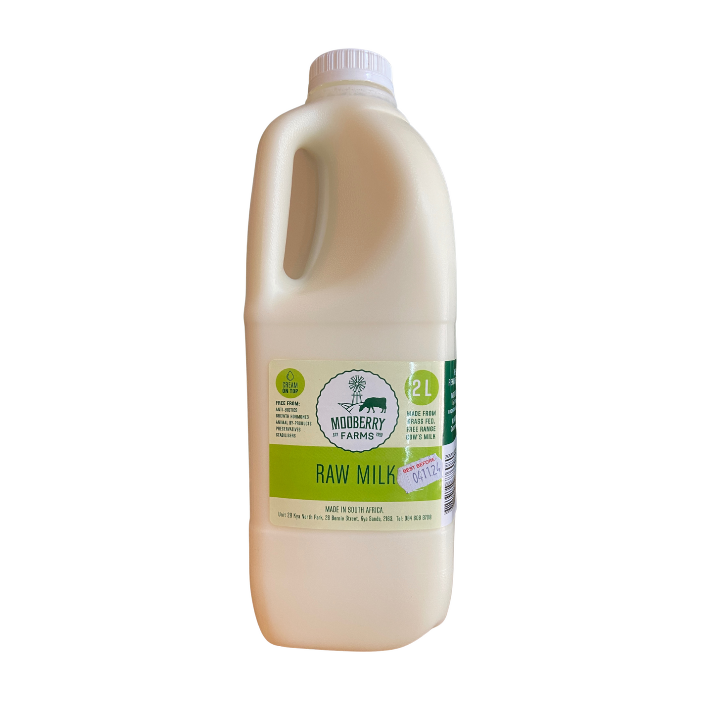 2l Raw Full Cream Milk