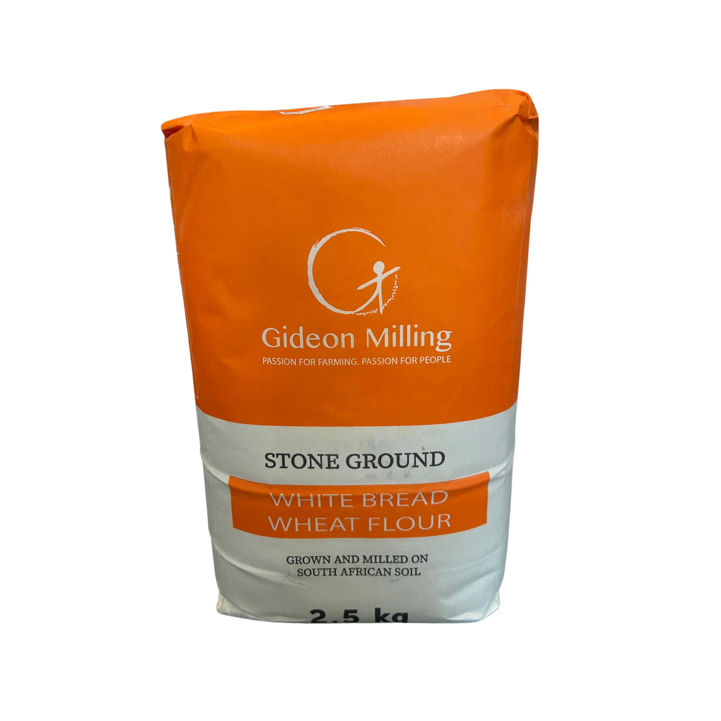 2.5kg Stone Ground White Bread Wheat Flour