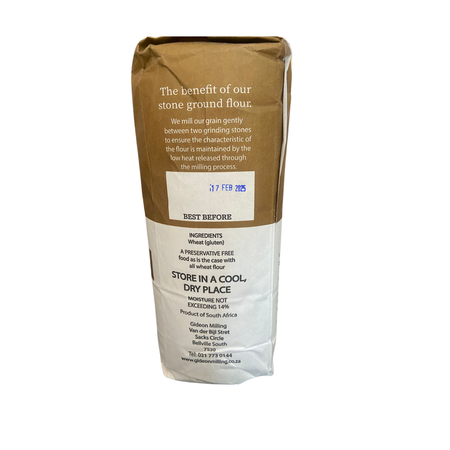 2.5kg Stone Ground Whole Wheat Flour